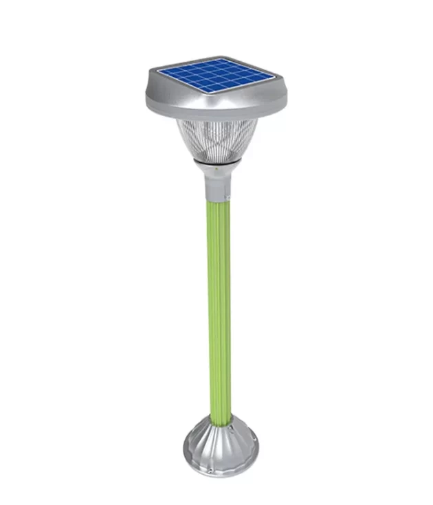 Borne lumineuse solaire de jardin 5W