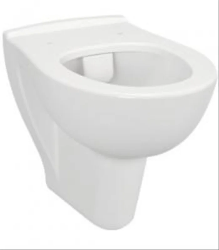 Cuvette suspendue sans bride P-Pro Quemenes avec abattant N