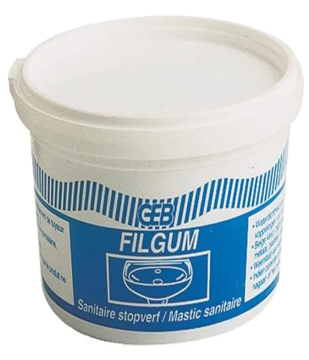 Mastic Filgum pour joint de bonde et montage WC sur le sol - 200g