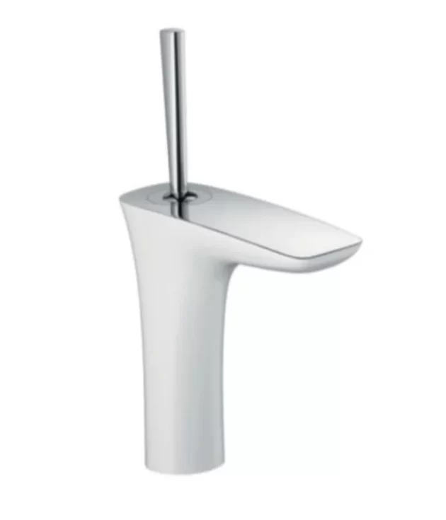 Mitigeur de lavabo 110 PuraVida Hansgrohe - Bonde Push-Open - Blanc ou Chrom