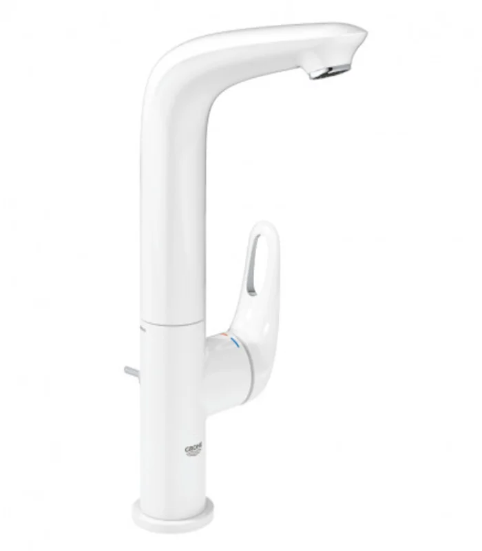 Mitigeur lavabo Eurostyle Grohe - Monocommande - Taille L - Blanc