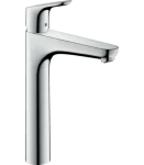 Mitigeur lavabo Focus 190 Hansgrohe - 1 jet - avec tirette et vidage - Chromé