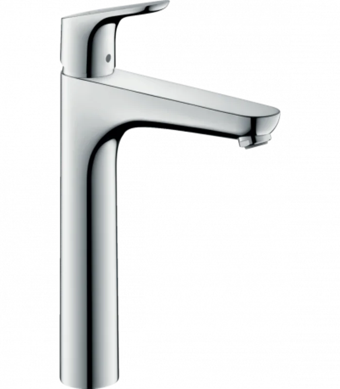 Mitigeur lavabo Focus 190 Hansgrohe - 1 jet - avec tirette et vidage - Chromé