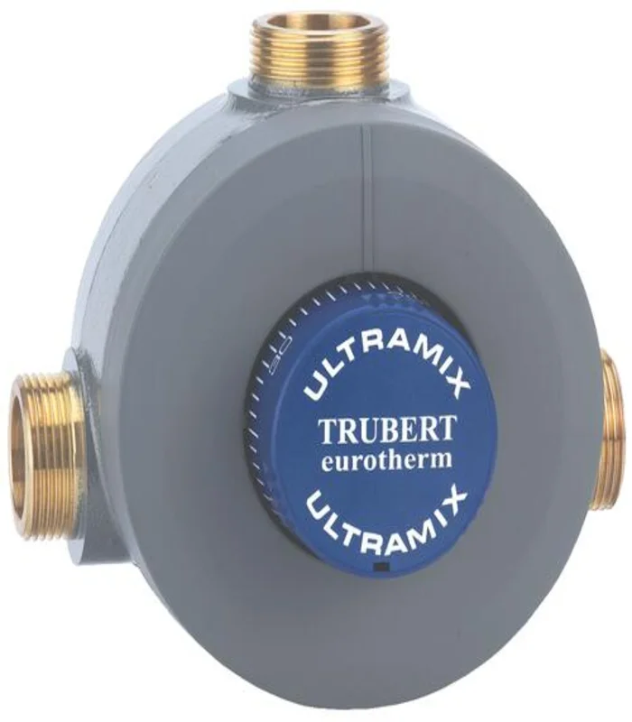 Mitigeur thermostatique collectif Watts Trubets Eurotherm blanc TX91E 3 4