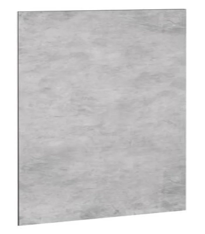 Panneau mural HÜPPE aspect béton gris L 100 x H 255 cm