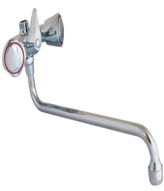 Robinet mélangeur bac douche chrome - entraxe 100mm