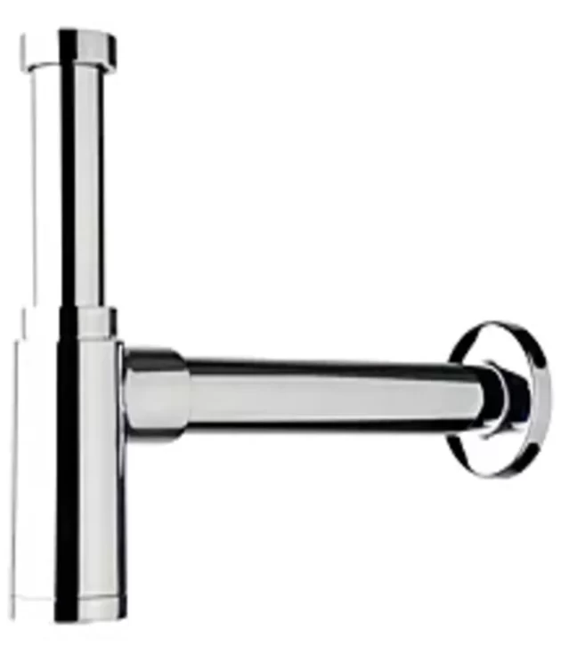 SIPHON LAVABO DESIGN CYLINDRIQUE - TUBE 250MM