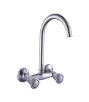 SanitarDIAMOND WSMWallMountSinkMixer Chrome