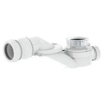 Siphon de bain extra-plat orientable