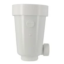 Siphon siège à la turque sortie verticale PVC diamètre 100mm (110-135) YU 2V