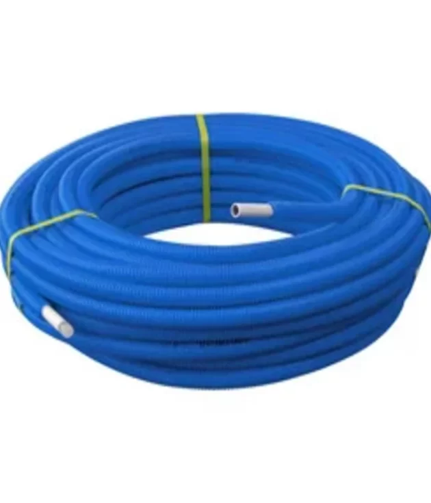 Soldes - Couronne tube gainé multicouche Fixomultix Ø26 - 50m - bleu