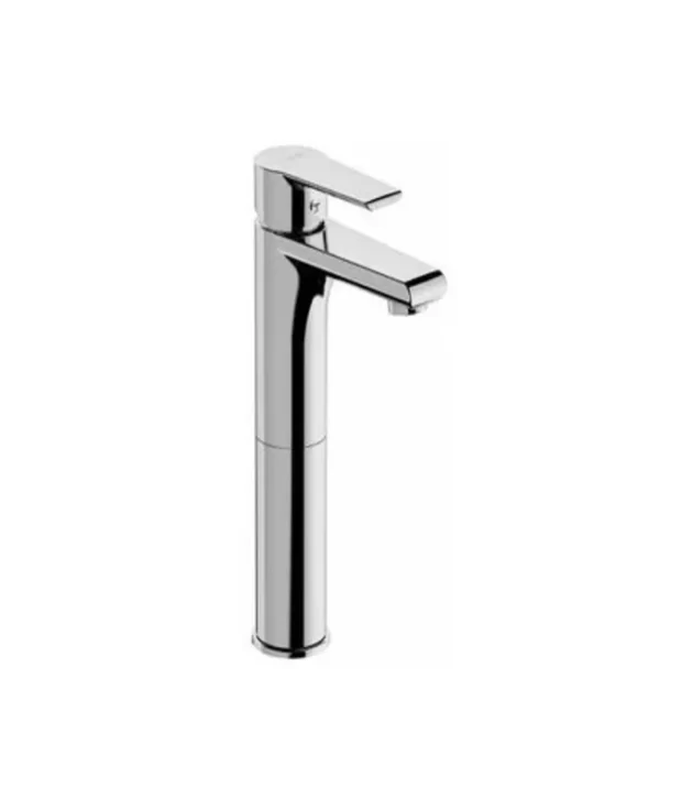 mitigeur lavabo haut chrome nf avec vidange lic clac